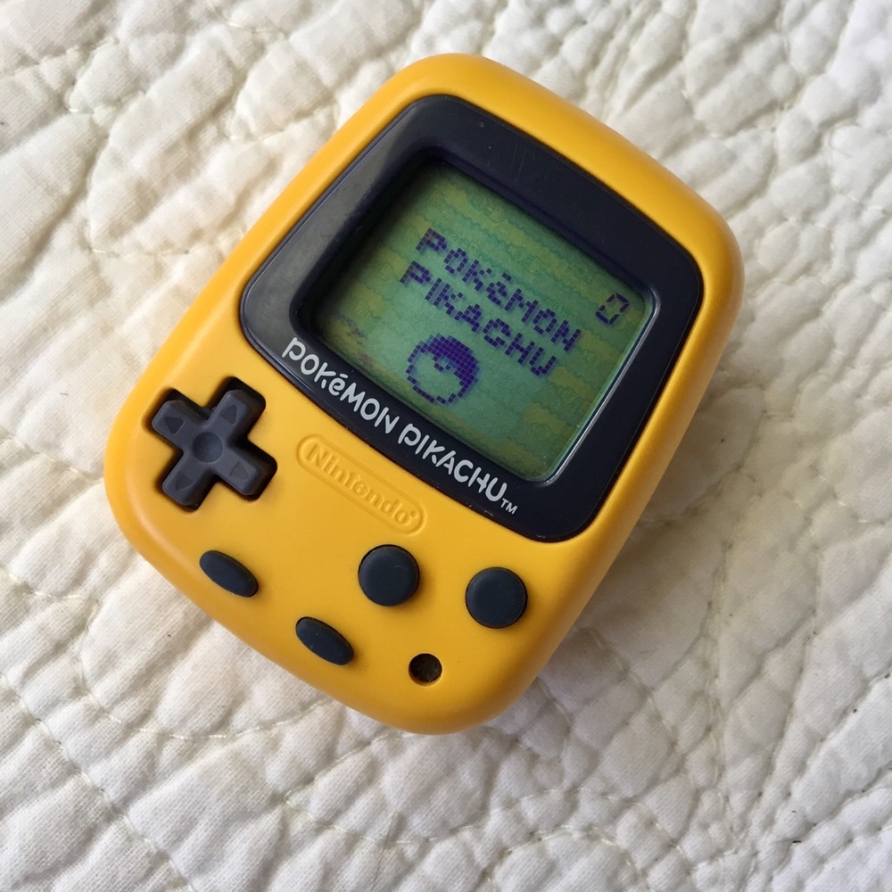 Nintendo Pokemon Pocket Pikachu Pedometer Game